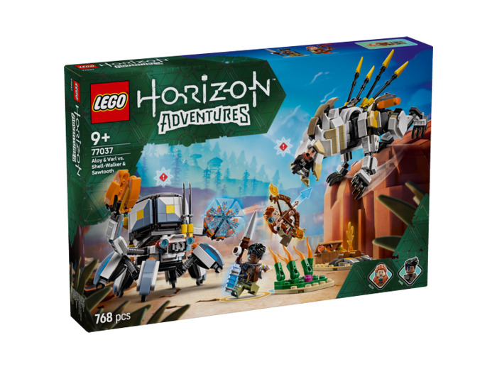 ALOY ET VARL CONTRE TESTUDIEN ET DENTS DE SCIE - LEGO® HORIZON ADVENTURES 77037