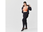 Veste respirante de running Femme - KIPRUN Run 100 Dry Noire