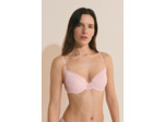 Soutien-gorge classique avec motifs coeurs,Soutien-gorge classique avec motifs coeurs;${refinementColor}