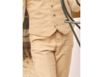 Pantalon de costume beige