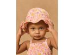 Chapeau UPF 50+ imprimé fleuri