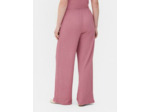 Pantalon large en tissu froissé