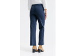 Pantacourt maille aspect jean