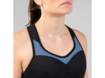 Brassière de rugby Femme - R500 noir bleu