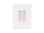 Chaussettes jacquard à cerises