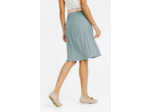 Jupe midi, froissée