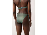 Culotte de bikini ficelle bas de maillot à nouer pailleté