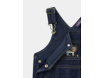 Salopette denim brut