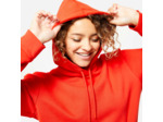 Sweat à Capuche Chaud pour Femme - Rouge