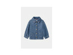 Veste en jean pour fille avec broderie « M ».