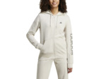 Sweat zippé imprimé Adidas femme - beige