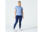 T-shirt Fitness Femme - 500 Essentials bleu indigo