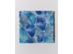Foulard imprimé BLEU Femme