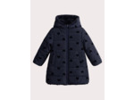 Doudoune réversible bleu marine pour fille