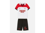 1,5–8 ans | Ensemble haut à col et short NBA Chicago Bulls