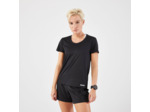 T-shirt de Running respirant Femme - KIPRUN Run 100 noir