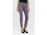 Pantalon 7/8 Coton Viscose Avec Ceinture
