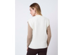 Pull fin uni ECRU Femme