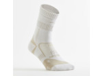 Chaussettes tennis coton hautes Gael Monfils - RS 900 blanc cassé lot de 3