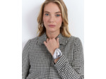 Veste courte jacquard NOIR Femme