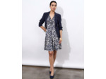 Robe courte imprimée MARINE