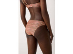 Culotte bikini bas de maillot à motif