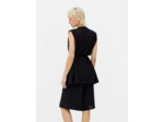 Gilet de costume long effet cascade