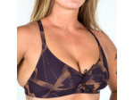 Brassière de natation femme ultra résistante au chlore Jana Ice purple
