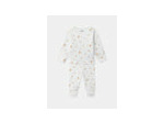 Pyjama écru ajustable à imprimé animal pour bébé fille