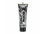 Gel holographique à grosses paillettes Moon Glitter argent