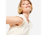 Ts crop loose yoga beige