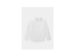 Chemise blanche à retrousser pour garçons