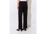 Pantalon 7/8 large uni NOIR Femme