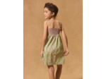Robe courte fleurie