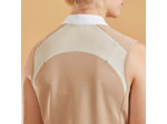 Débardeur équitation femme 500 MESH nougat