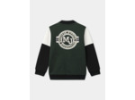Teddy vert foncé avec patch "MJ" Garçon