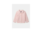 Veste rose avec broderie anglaise Fille