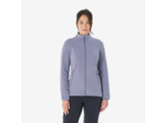 Polaire de randonnée montagne femme, MH100 full zip violet