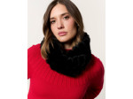 Snood uni NOIR Femme
