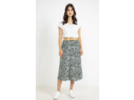 Jupe imprimée avec ceinture non doublée