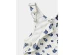 Salopette imprimée fleurs