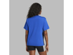 T-shirt de fitness femme, bleu