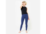 Legging de yoga effet seconde peau femme, indigo