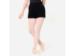 Short de danse d'entrainement femme, noir