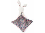 Boh'Aime - Peluche Lapin Rose Pantin Avec Doudou