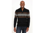 Pull Jacquard Col Montant