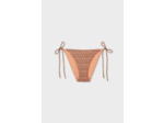 Culotte bikini ficelle bas de maillot à motif