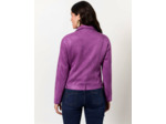 Veste mi-longue unie VIOLET Femme