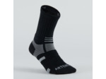 CHAUSSETTES DE SPORT HAUTES ARTENGO RS 560 NOIR GRIS LOT DE 3
