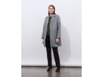 Manteau uni GRIS Femme